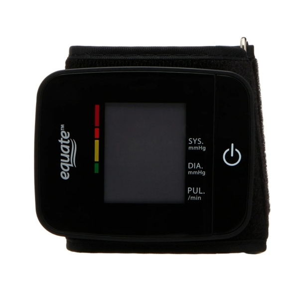 Equate Black Wrist Blood Pressure Monitor - Picture 3 of 5